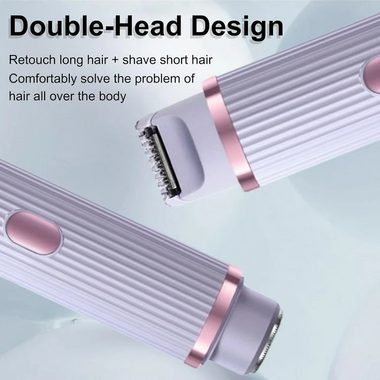 2 in 1 Double Head Electric Shaver | Easy Hair Removal