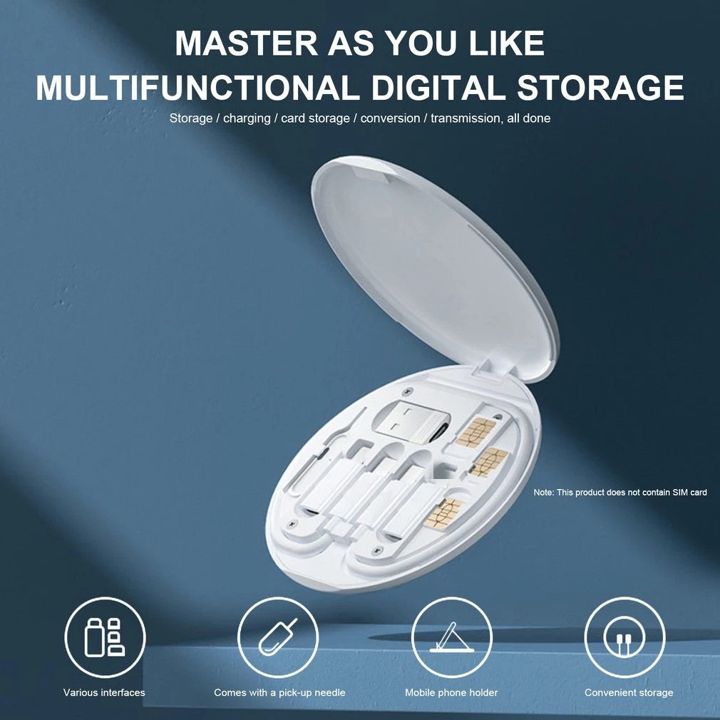 Multi-Function Charging Cable Box